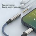 thumbnail image 6 of YIEMEEN USB Type C to 3.5mm Jacks Headphone Sound Adapter USB C Auxs Sound Earphone Cable for Phone 16 15, 6 of 10