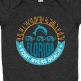 thumbnail image 4 of Inktastic Fort Myers Beach Florida Vacation Boys or Girls Baby Bodysuit, 4 of 5