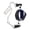 1Classic blue black, variant on Fitness Neck Head Harness Exerciser Head Training Belt Adjustable Harness Neck Trainer for Gym & Home Use