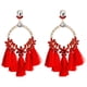 thumbnail image 2 of Minnieouse 2 pendientes de aleación con colgante de borla, adorno en forma de flor, hallazgos de larga duración, fiesta, aniversario, Color brillante, Ropa, zapatos y accesorios Miscelánea Rojo Minnieouse AP017683-02, 2 of 6