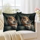 thumbnail image 4 of Fasiaou 1 Counts Artistic Abstract Style Pillow Cover Floral Print Sofa Bedroom Decor Cushion Case Soft Nylon Spandex Washable Home Living Room Accent, 4 of 6