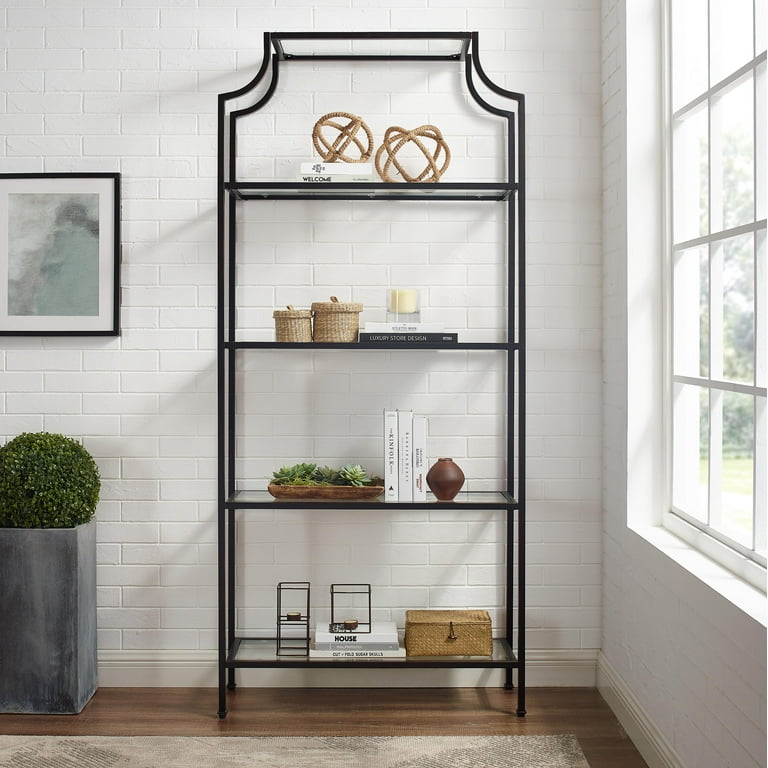 Aimee glass etagere discount