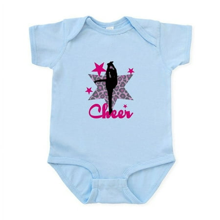 

CafePress - Pink Cheerleader Body Suit - Baby Light Bodysuit Size Newborn - 24 Months