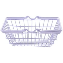 CIMAXIC Wire Metal Basket Storage Shopping Basket Iron Kitchen 1Pack