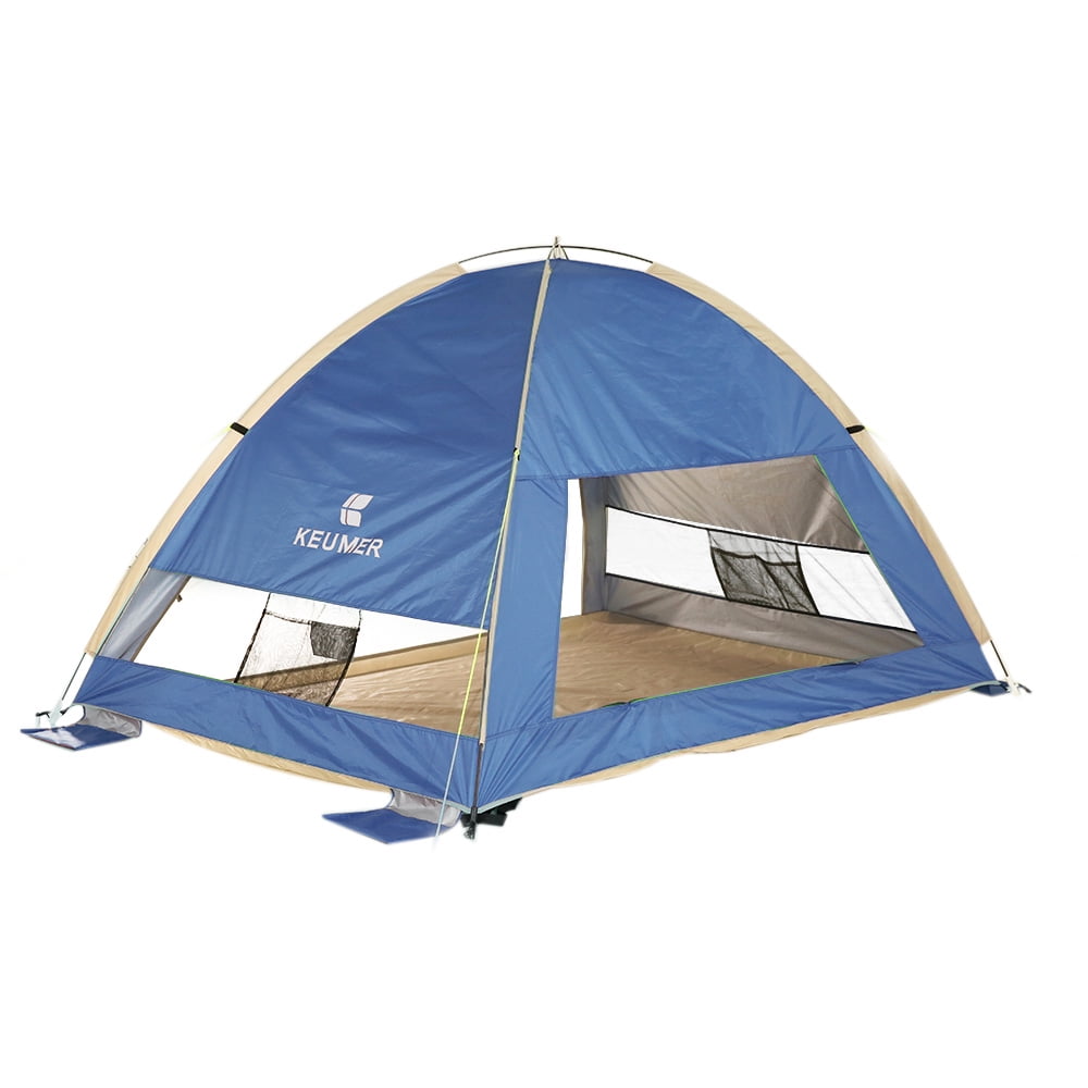 Tente de plage automatique, tente de plage pop-up, protection UV UPF50+, XXL, tente de