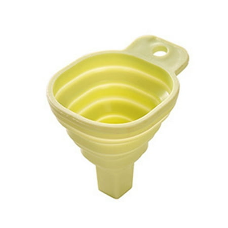 - Mini TPR Foldable Collapsible Funnel Shampoo Soy Sauce Dringk Hand Soap Hopper Kitchen Cooking Tools