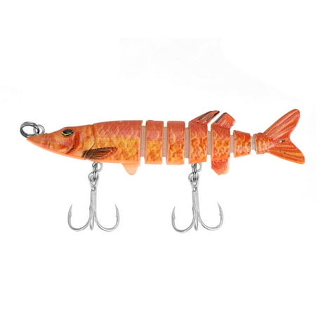 Lifelike Hard Swimbait for Ultimate Angling Performance Realistic 8cm Multi-Joint Fishing Bait
