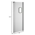 thumbnail image 2 of Commercial Single Aluminum Swinging Traffic Door w, 2 of 5
