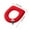 🥝 Red_New#788, variant on Thickened Toilet Seat Cushion • Universal Fit • Warm Fluffy Polyester Cover with Secure Hook • Non-Slip Handle Design • Cozy All-Season Bathroom Accessory • 42x35cm