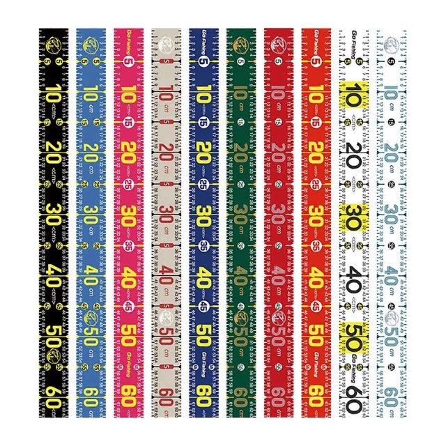 Fish Measuring Tool 5118 Foldable Fishing Ruler for Boat Sailboats Kayaks