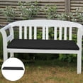 thumbnail image 5 of yotijay Garden Bench Patio Furniture Pad Seat Cushion Swing Loveseat Outdoor Black, 5 of 8