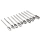 thumbnail image 2 of Brocas De Tallado De Acero De Tungsteno 10 Piezas 1/8in 3 Mm Vástago Limas Rotativas De Carburo De Acero De Tungsteno Brocas De Rebabas Para Corte De Metal De Madera Grabado ANGGREK  Otros, 2 of 8