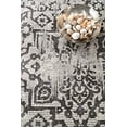 thumbnail image 3 of nuLOOM Vintage Gennie Light Grey 4' x 6' Area Rug, 3 of 4