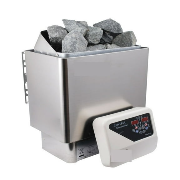 4.5kw Stainless Steel Wall Mounted Sauna Heater With Remote Controller,Digital Display Internal Control ,Perfect Performance