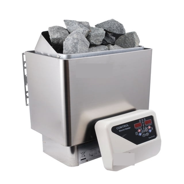 4.5kw Stainless Steel Wall Mounted Sauna Heater With Remote Controller,Digital Display Internal Control