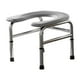 thumbnail image 2 of Asiento de inodoro para personas mayores, taburete de inodoro en cuclillas para personas mayores, silla de baño, silla de ducha multifuncional, de Gris, 2 of 10