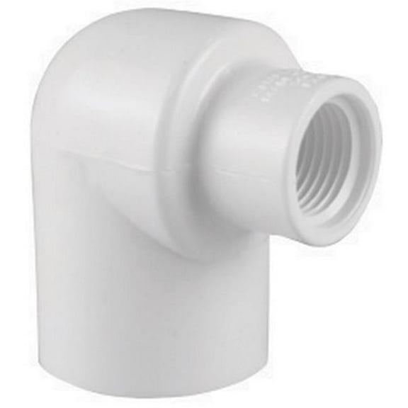 PVC 02301 2800 1 x 0.5 in. 90 Degree Elbow