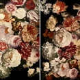 thumbnail image 7 of Oriental Furniture 6 ft. Tall Vintage Flowers Canvas Room Divider - 3 Panel, 7 of 7