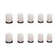 thumbnail image 4 of Press on Nails-Uñas postizas cortas desnudas de acrílico de cobertura completa uñas postizas naturales para mujeres y niñas 24 piezas (varios 5) Namotu HMYH774, 4 of 5