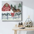 thumbnail image 6 of Christmas Farm II- Gallery Wrapped Canvas, 6 of 9