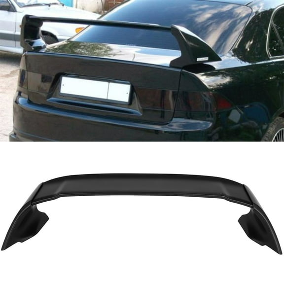 SCITOO ABS Rear Window Spoiler Wing Fit for 2004-2008 for Acura TSX Matte Black Rear Trunk Spoiler Wing