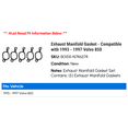 thumbnail image 2 of Exhaust Manifold Gasket - Compatible with 1993 - 1997 Volvo 850 1994 1995 1996, 2 of 2