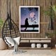 thumbnail image 5 of Cuadros Decorativos Diamante pintura 5D luna gato bricolaje completo redondo taladro rhinestone decoración del hogar conjunto JShteea Nuevos Originales, 5 of 9