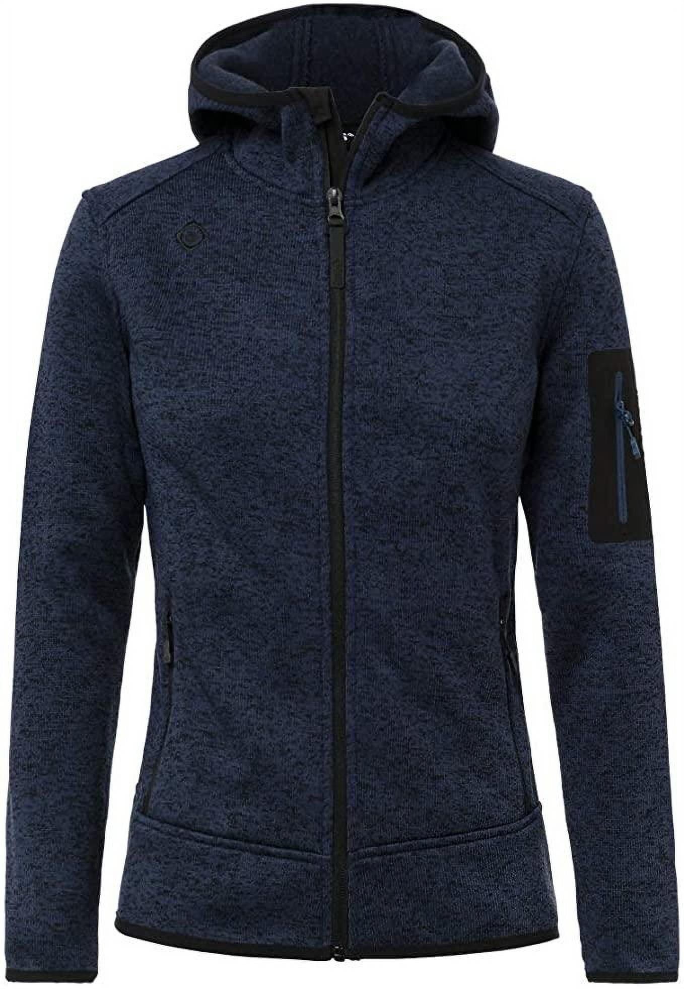 DRI Duck Women's Aspen Pullover 9340 - Felpa In Pile 100% Poliestere Con Chiusura A Pressione E Tasca Sul Petto - 2