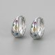 thumbnail image 1 of Pendientes de plata de ley 925 para mujer, aretes de piedra de circ贸n con estrella brillante a la moda, joyer铆a para prevenir alergias, accesorios de fiesta, regalo, 1 of 2