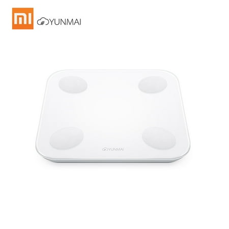 - Xiaomi YUNMAI Mini 2 Smart Body Scale Balance Fat Weight Scales APP Control LED Digital Display Big Feet Pad Body Fat BMR Test