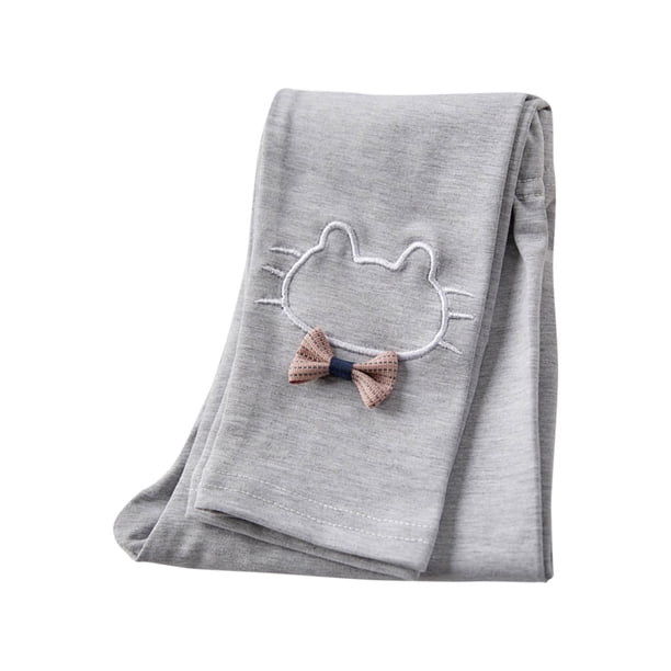 Odeerbi 2-11 Años Niñas Mallas de Algodón Elástico Pantalones Impreso Deportes Casual Pantyhose