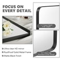 thumbnail image 4 of PAIHOME Black Metal Framed Bathroom Mirror for Wall, Vanity Mirror for Modern Decorative, 4 of 7