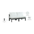 thumbnail image 2 of Meridian Furniture Nizuc White Outdoor Patio Modular Sofa, 2 of 8