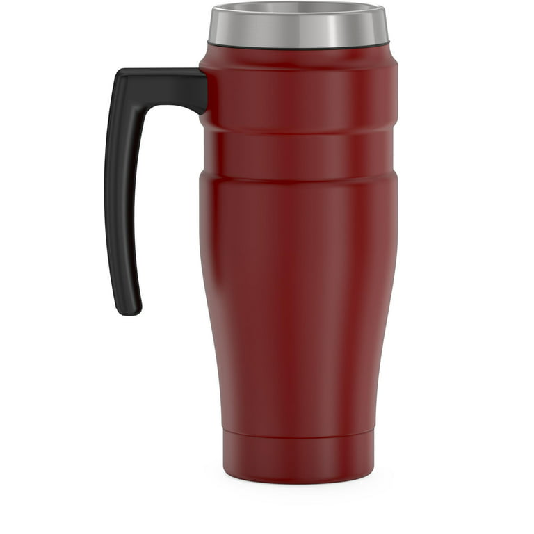 Thermos Stainless King 16 Ounce Coffee Desk Mug, Matte Steel