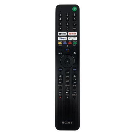 Ceybo RMF-TX520U Remote Control for Sony Smart TV Includes Youtube, Netflix, Disney+ and Prime Video Shortcuts KD-75X85J, KD85X85J, KD-85X85J, XR77A80CJ, XR-77A80CJ, XR77A80J