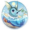 thumbnail image 1 of Diamond Painting Drill Pok mon Eevee Kits Full Round Art Craft Decor (A5518), 1 of 9