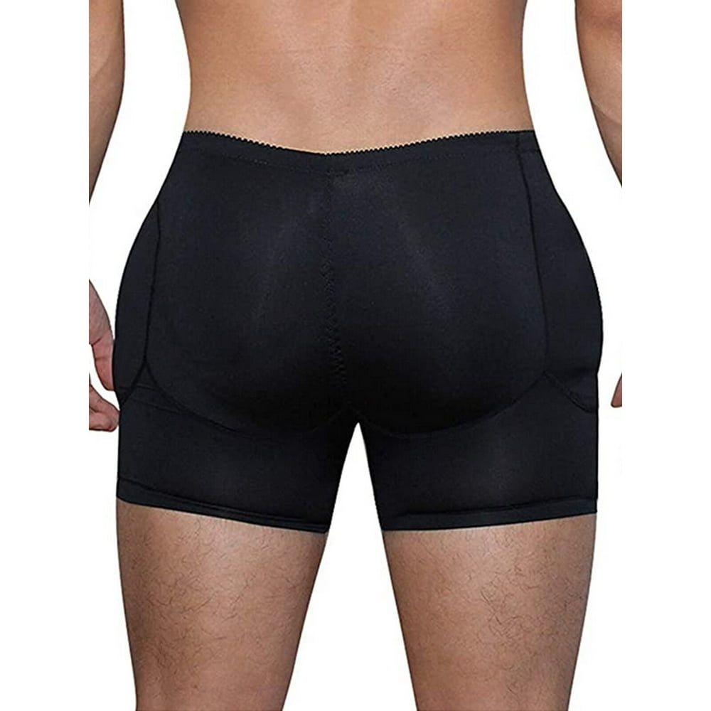 Karuedoo Men Boxer Padded Butt Booster Enhancer High Waist Boyshort