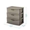 thumbnail image 4 of Cajonera Comoda Organizador Multiusos 3 Niveles, 4 of 4