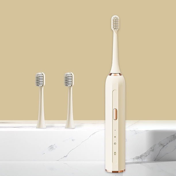 Cepillos de dientes eléctricos Cepillo de dientes Cepillo de dientes para adultos Cepillo de dientes eléctrico acústico de pelo suave