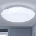 thumbnail image 1 of Lampara De Techo Sobreponer Led 24w Luminaria Plafon Blanca Estructura Blanco, 1 of 8
