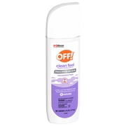 (2 pack) OFF! Clean Feel Picaridin Mosquito Repellent Spritz, Fragrance Free Formula, 6 oz