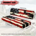 thumbnail image 7 of Yuyamidu Retro American Flag UTV Bench Mule Seat Cover Patriotic UTV Seat Cover Fit for Mule 3000 3010 3020 4000 4010 2001-2024 Full Protection Anti-Scratch, 7 of 7