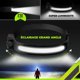 thumbnail image 2 of Linterna frontal LED 2 en 1 V2.0, recargable, resistente al agua con sensor de movimiento, USB para niños y adultos, correr, acampar, trotar, caminar, 2 of 4