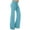 Sky Blue, variant on LEBONYARD Leggings for Women,Women's Loose High Waist Wide Leg Pants Workout Out Leggings Casual Trousers Yoga Gym Pants Brown S
