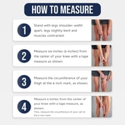 DonJoy Advantage Stabilizing Hinged Knee Wrap Large/Extra Large with Removable Aluminum Hinges and Adjustable Straps for sprains, strains, and mild arthritis (Black)