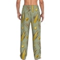 thumbnail image 3 of Picia Cartoon Corn and Wheat Mens Soft Woven Cotton Elastic Waistband Sleep Pajama Pant Lounge Sleep Pant With Pockets And Drawstring-XX-Large, 3 of 9