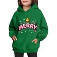 thumbnail image 7 of qelini Christmas Hoodies for Kids Boys Girls 3-15 Years Long Sleeve Fall Sweatshirts Pocket Hooded Top Print Autumn Winter Coat, 7 of 7