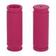 thumbnail image 1 of Cubiertas de empuñaduras de manillar de bicicleta Unique Bargains de 85 mm de largo, suaves, protector de extremo de bicicleta, rosa, 1 par, 1 of 6