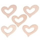 thumbnail image 1 of Colgante de corazón de madera, 5 piezas DIY accesorios de joyería de madera para bebé colgante de collar de calidad superior, 1 of 8