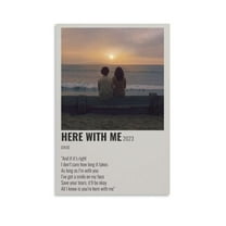 D4VD Here With Me 1 Canvas Poster Wall Decorative Art Painting Living Room Bedroom Decoration Gift